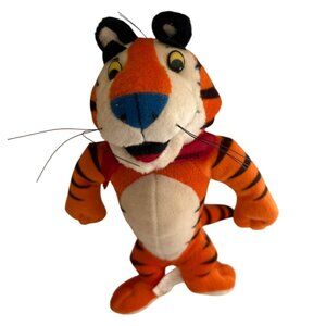 Vintage Tony The Tiger Plush Kelloggs Sasco Stuffed Toy 9" Collectible